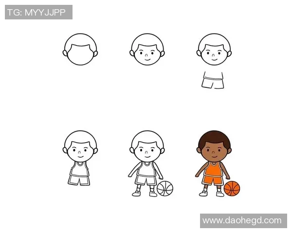 篮球明星简笔画教程轻松绘制你喜爱的球星形象与技巧分享